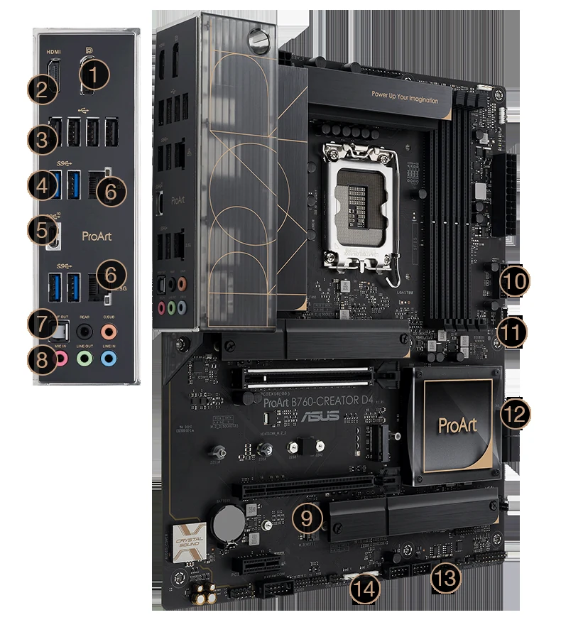 Mainboard ASUS ProArt B760-CREATOR NEW