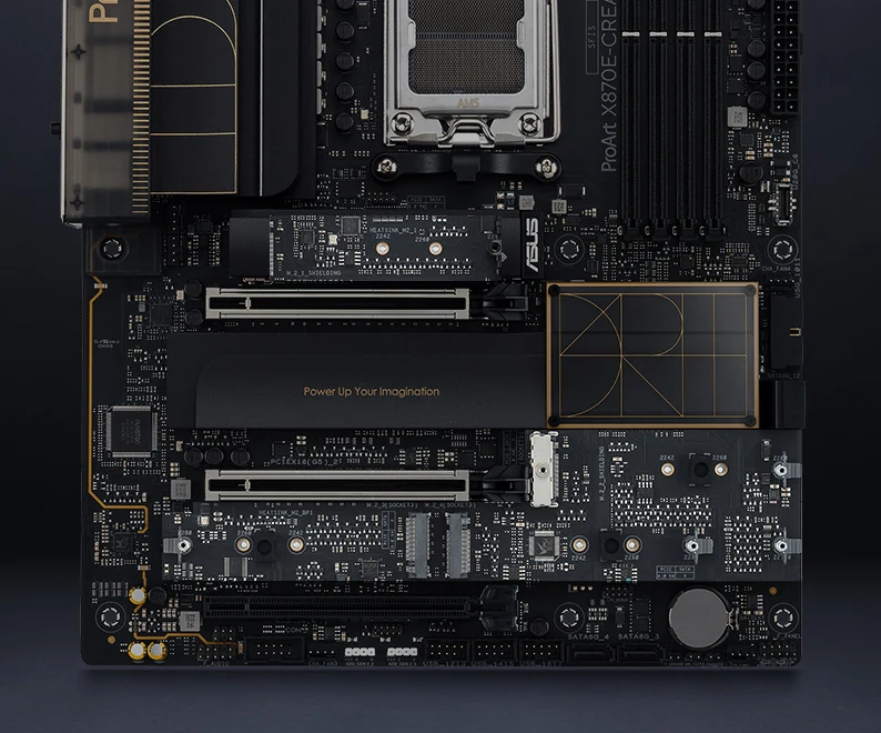 Mainboard ASUS PROART X870E-CREATOR WIFI - 4 Khe RAM DDR5 - AM5 - NEW