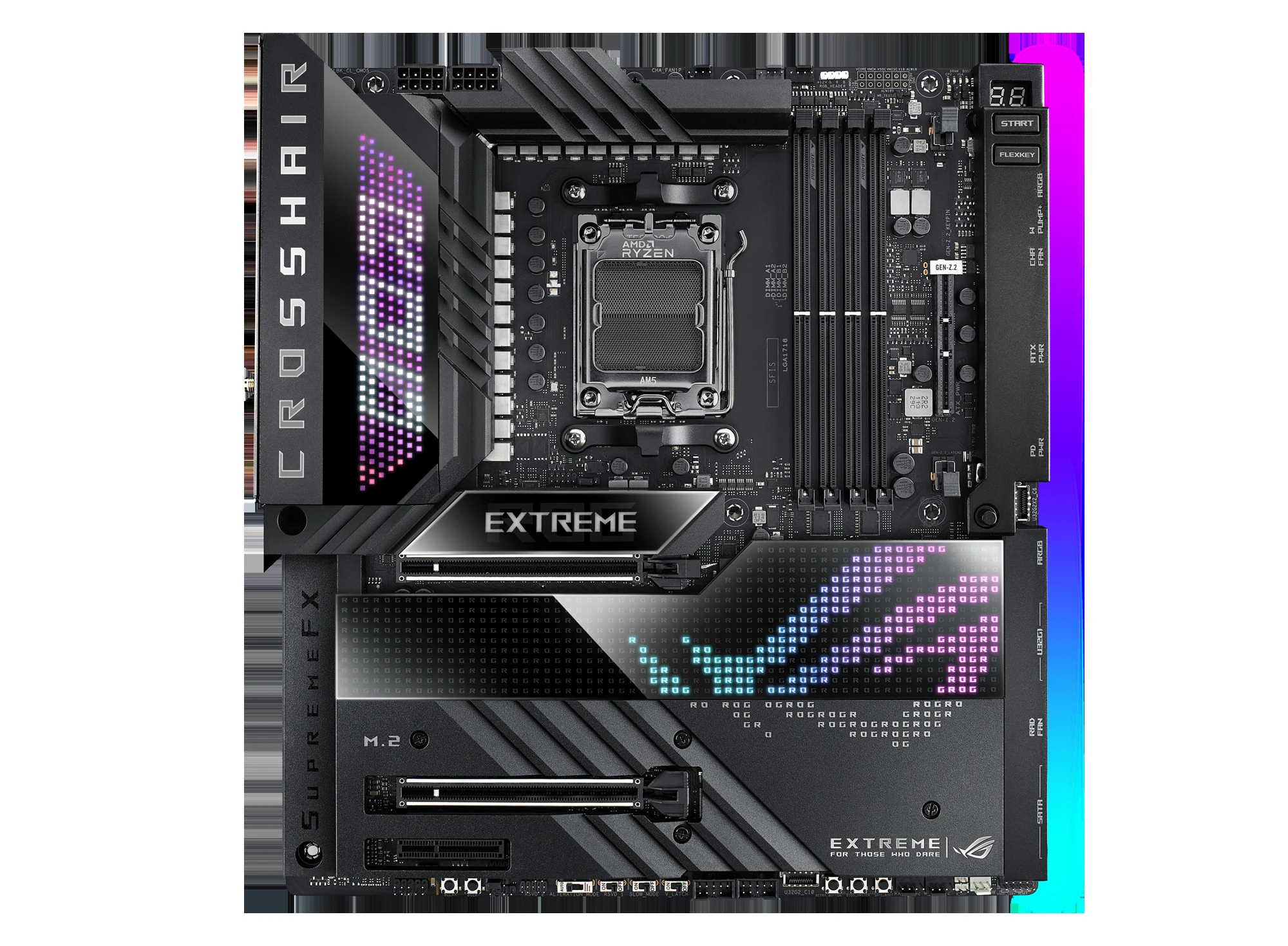 Mainboard ASUS ROG CROSSHAIR X670E EXTREME - 4 Khe RAM DDR5 - AM5 - NEW