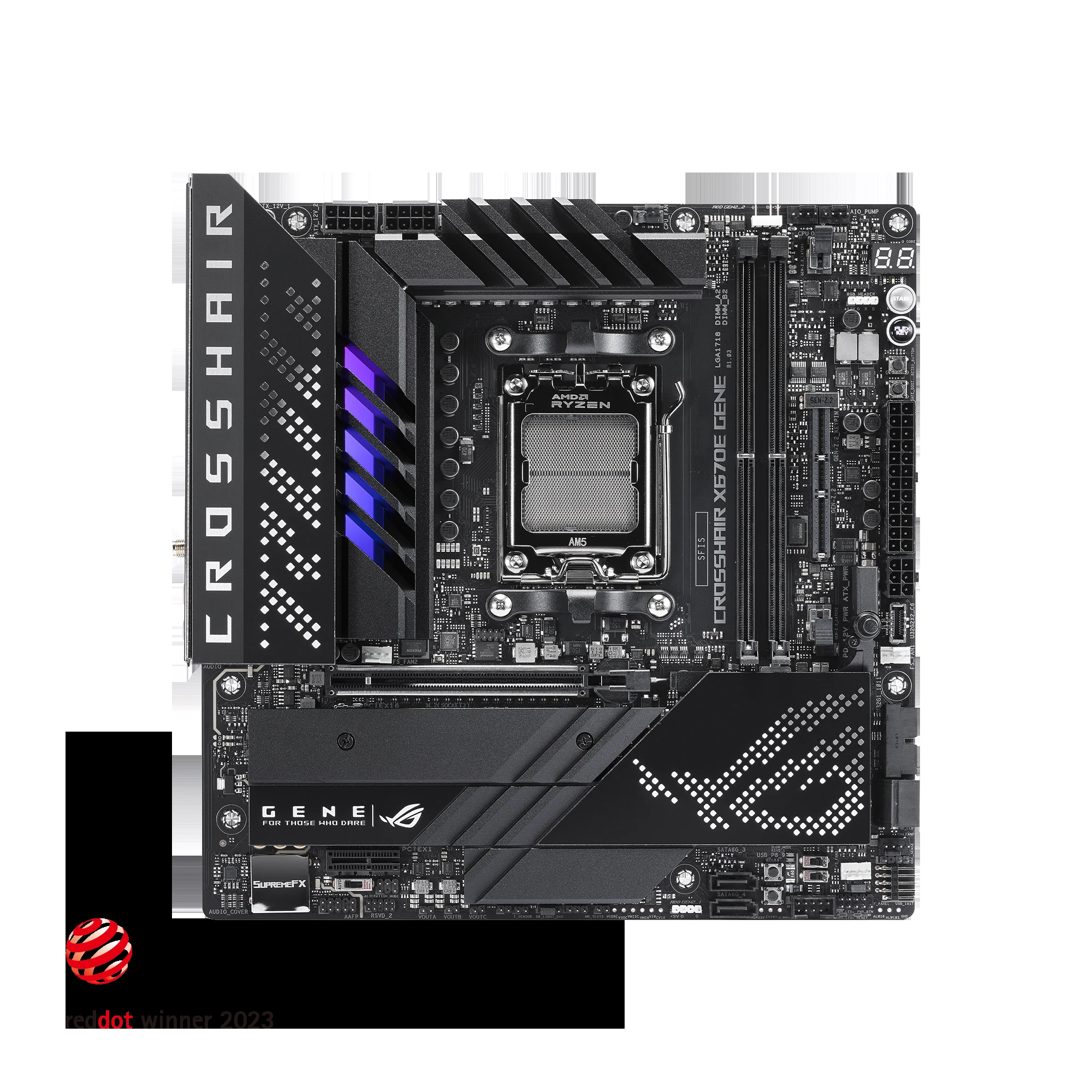 Mainboard ASUS ROG CROSSHAIR X670E GENE - 2 Khe RAM DDR5 - AM5 - NEW