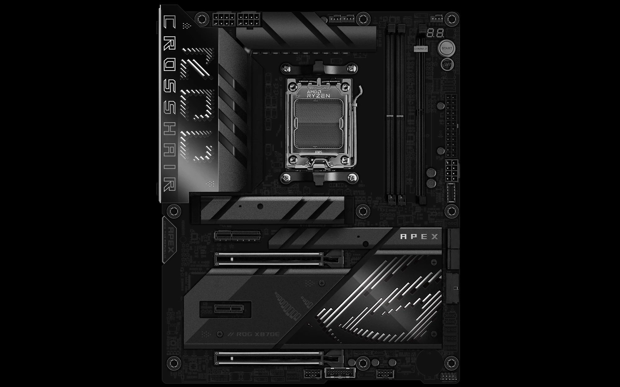 Mainboard ASUS ROG CROSSHAIR X870E APEX - 2 Khe RAM DDR5 - AM5 - NEW