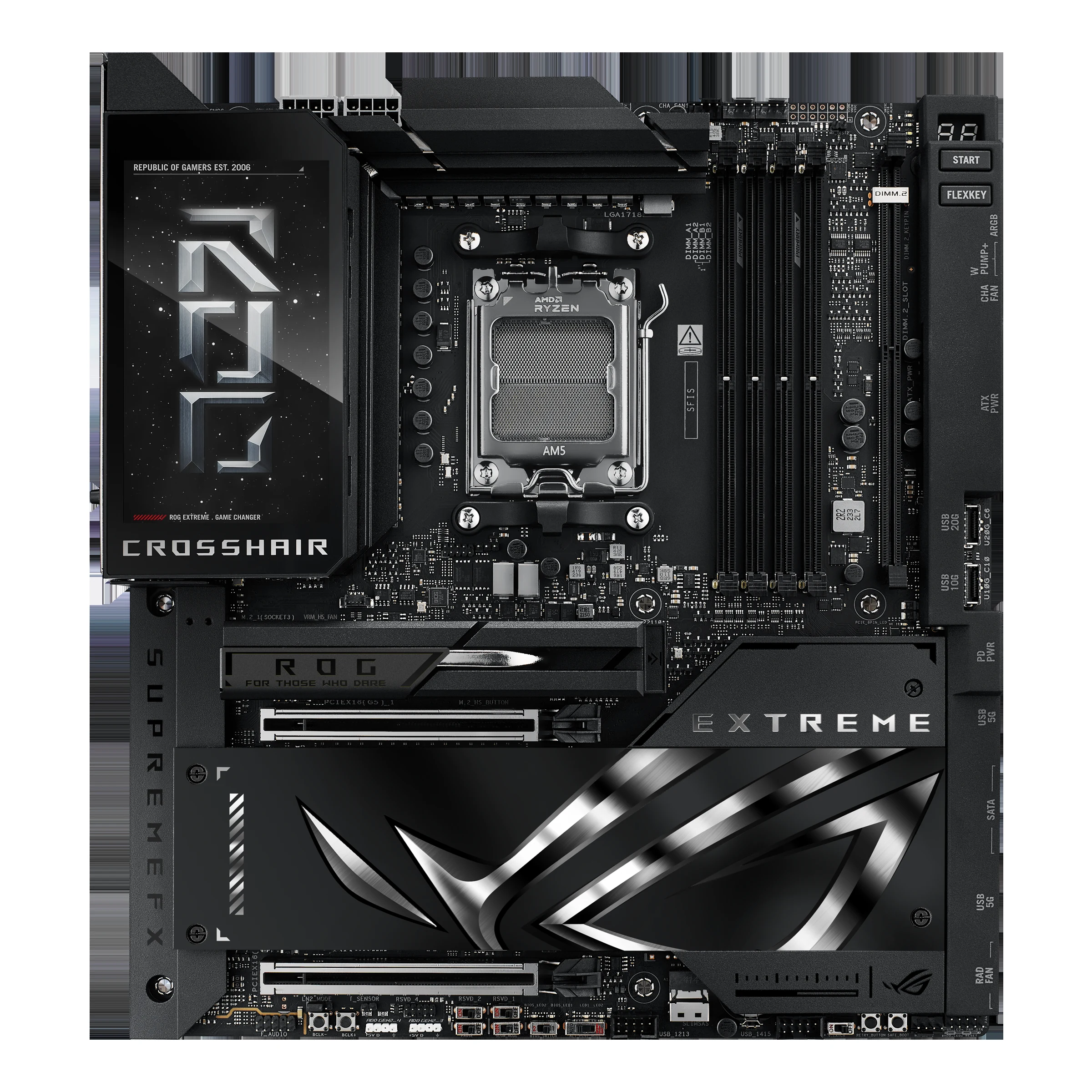 Mainboard ASUS ROG CROSSHAIR X870E EXTREME - 4 Khe RAM DDR5 - AM5 - NEW