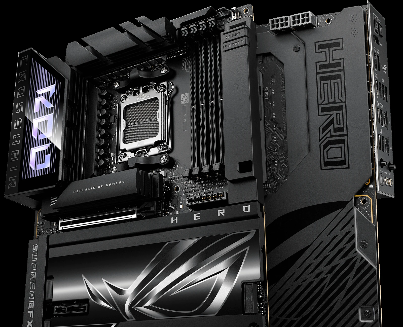 Mainboard ASUS ROG CROSSHAIR X870E HERO BTF - 4 Khe RAM DDR5 - AM5 - NEW