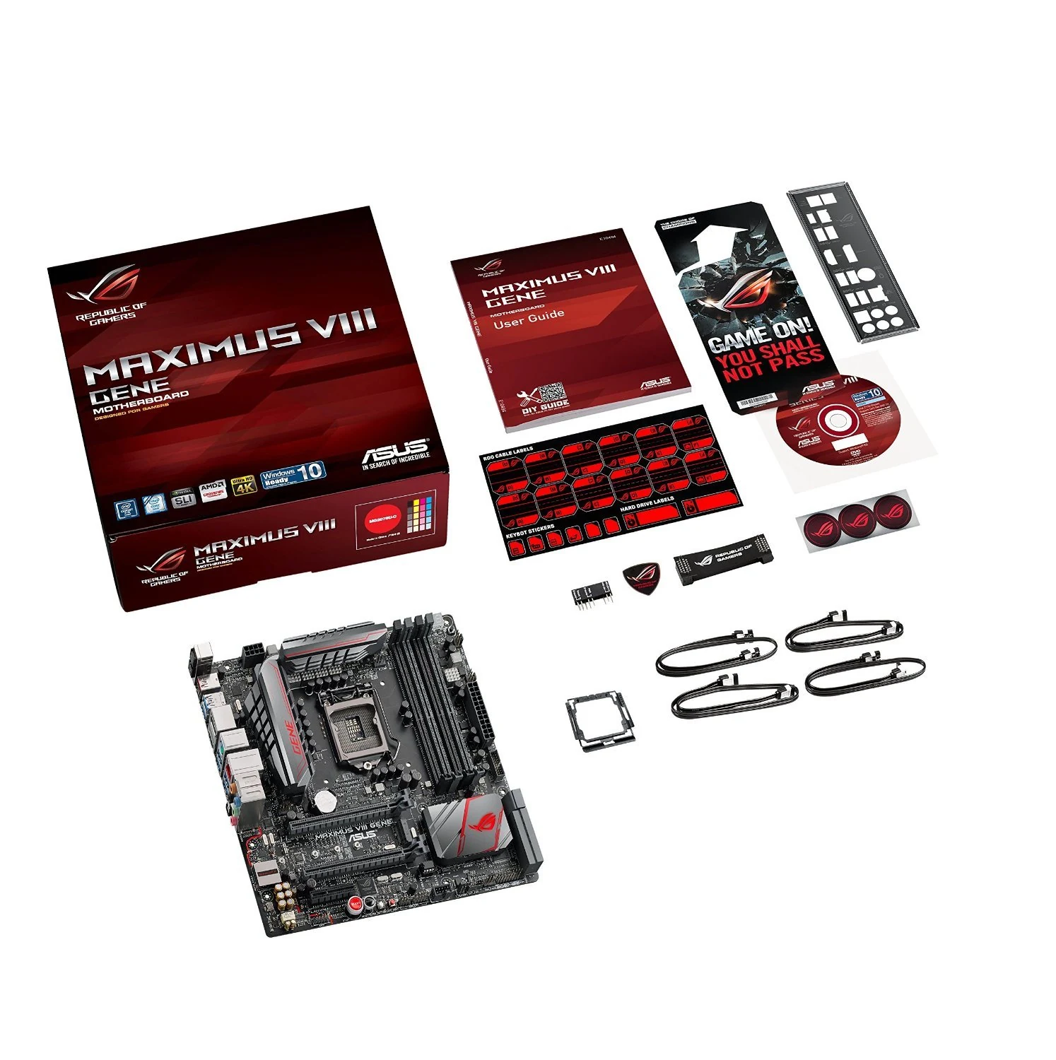 Mainboard ASUS ROG MAXIMUS VIII GENE - LGA 1151 - NEW