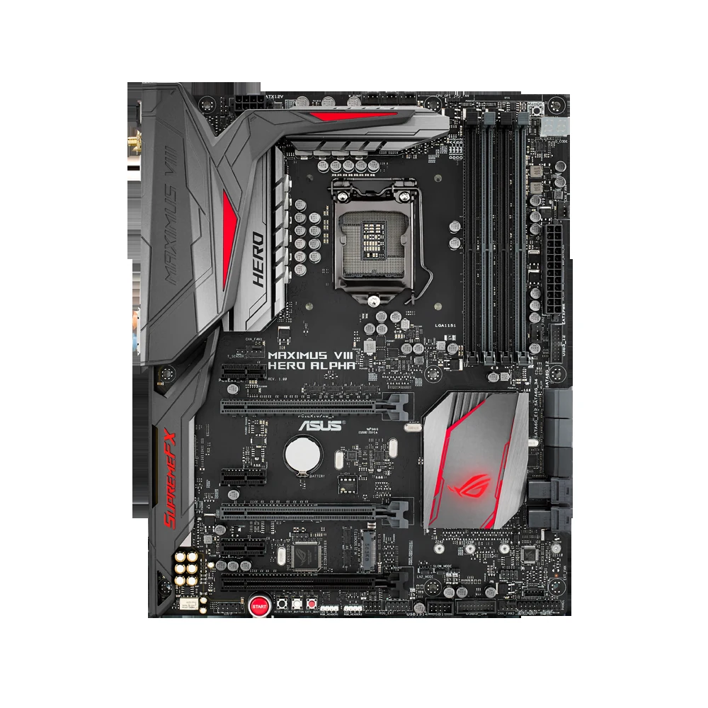 Mainboard ASUS ROG MAXIMUS VIII HERO ALPHA - LGA 1151 - NEW