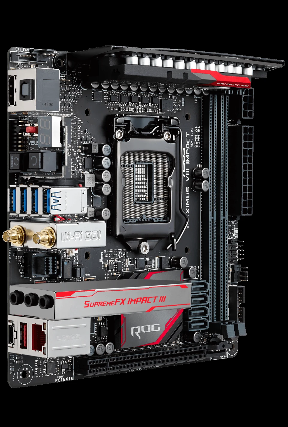Mainboard ASUS ROG MAXIMUS VIII IMPACT - LGA 1151 - NEW