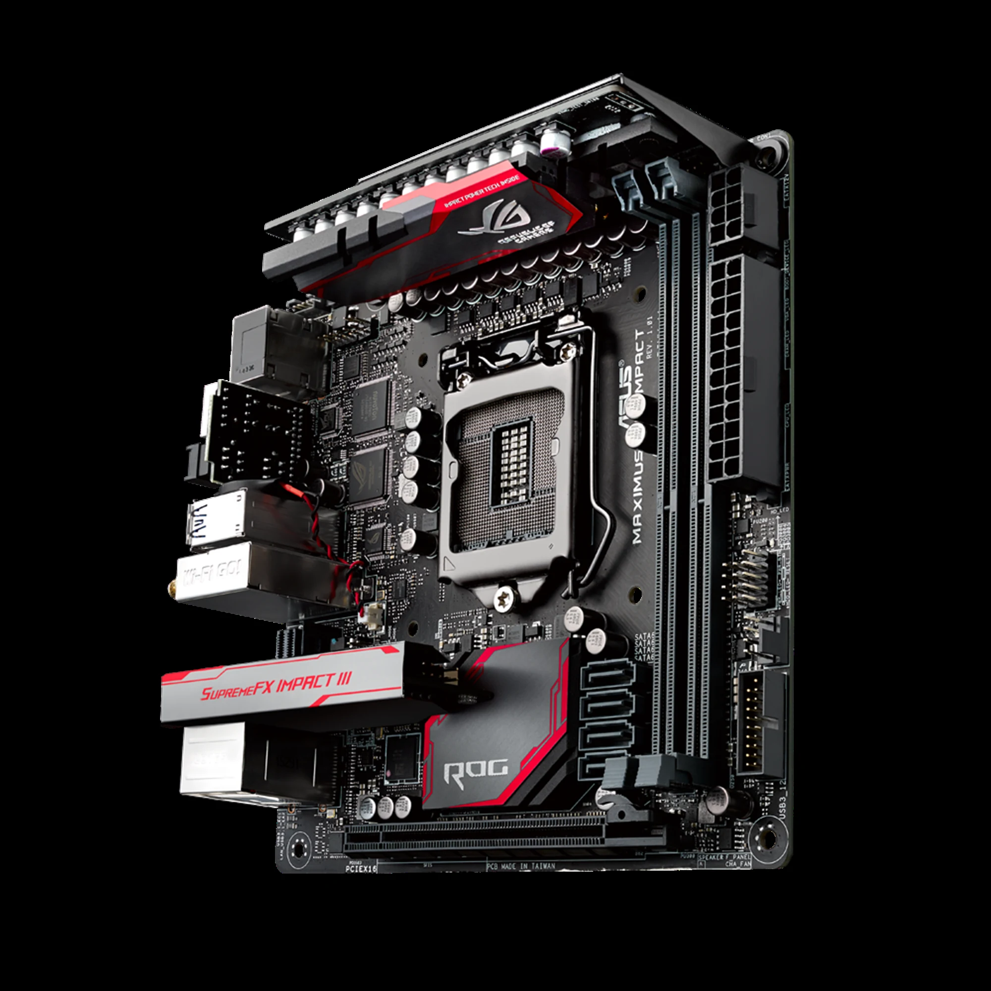 Mainboard ASUS ROG MAXIMUS VIII IMPACT - LGA 1151 - NEW