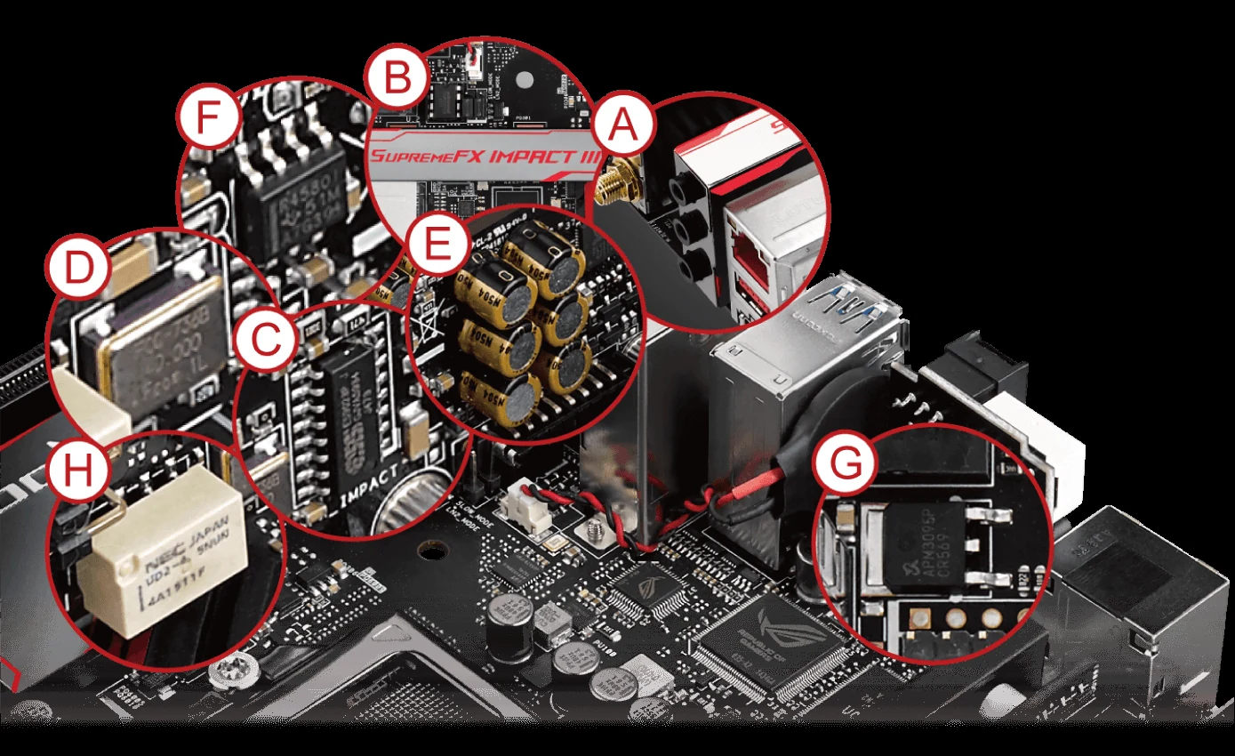 Mainboard ASUS ROG MAXIMUS VIII IMPACT - LGA 1151 - NEW