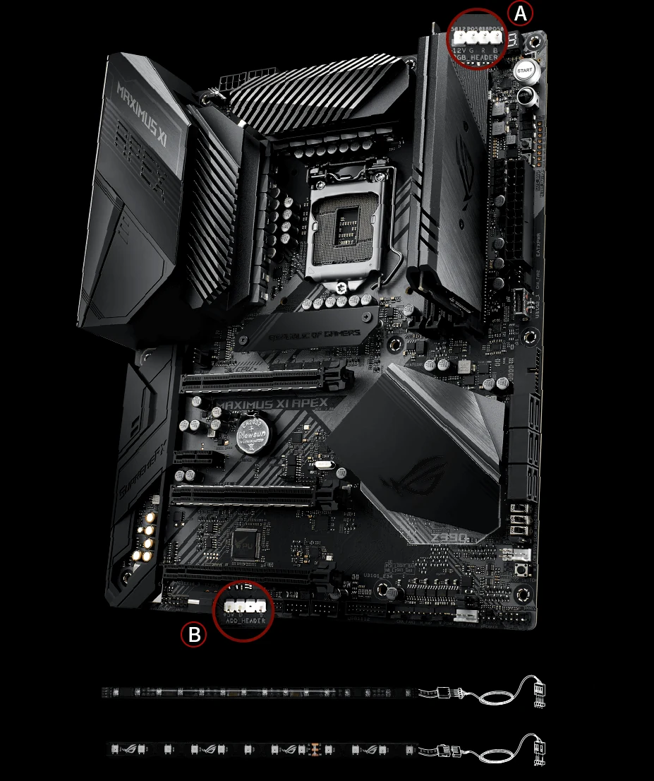 Mainboard ASUS ROG MAXIMUS XI APEX - LGA 1151 - NEW