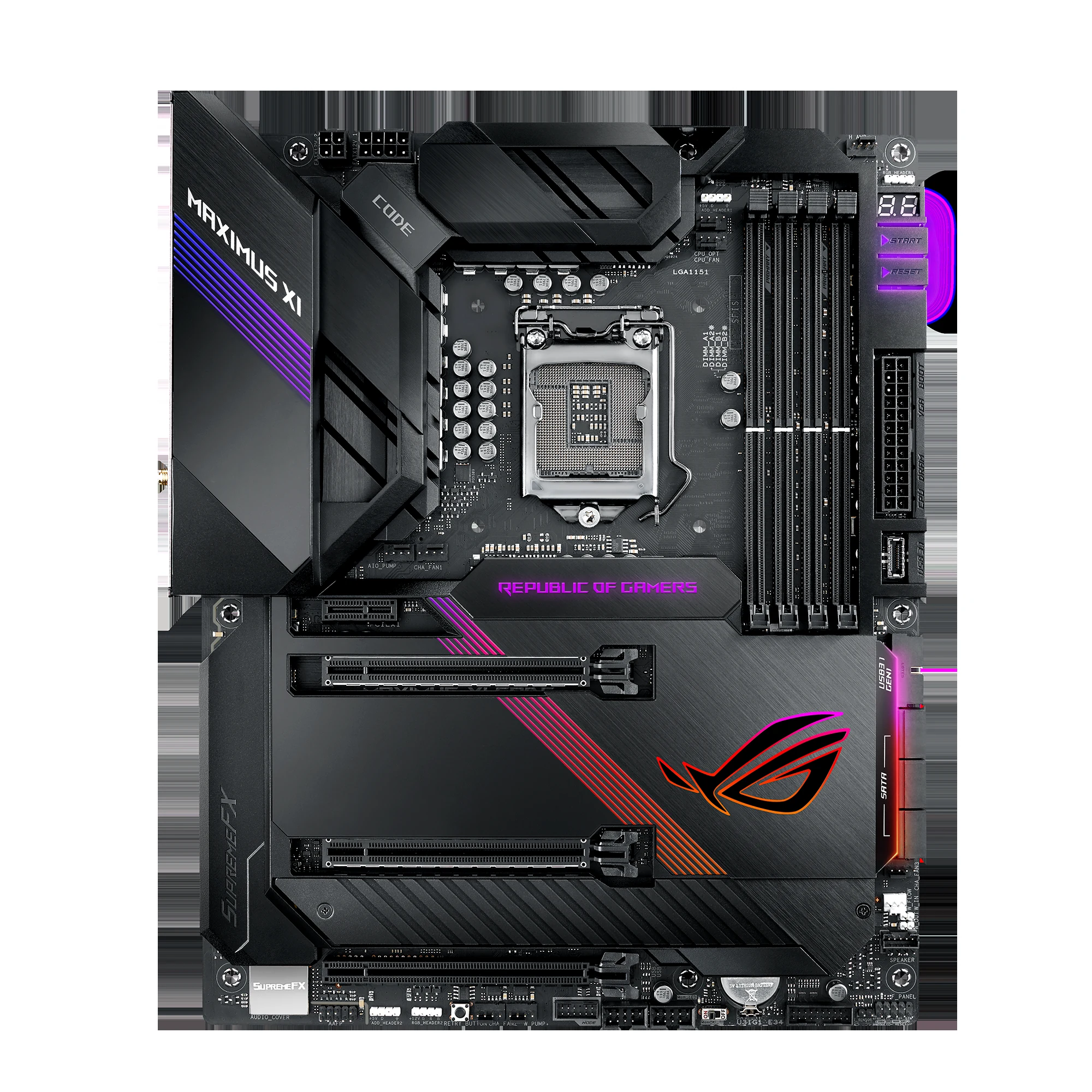 Mainboard ASUS ROG MAXIMUS XI CODE - LGA 1151 - NEW
