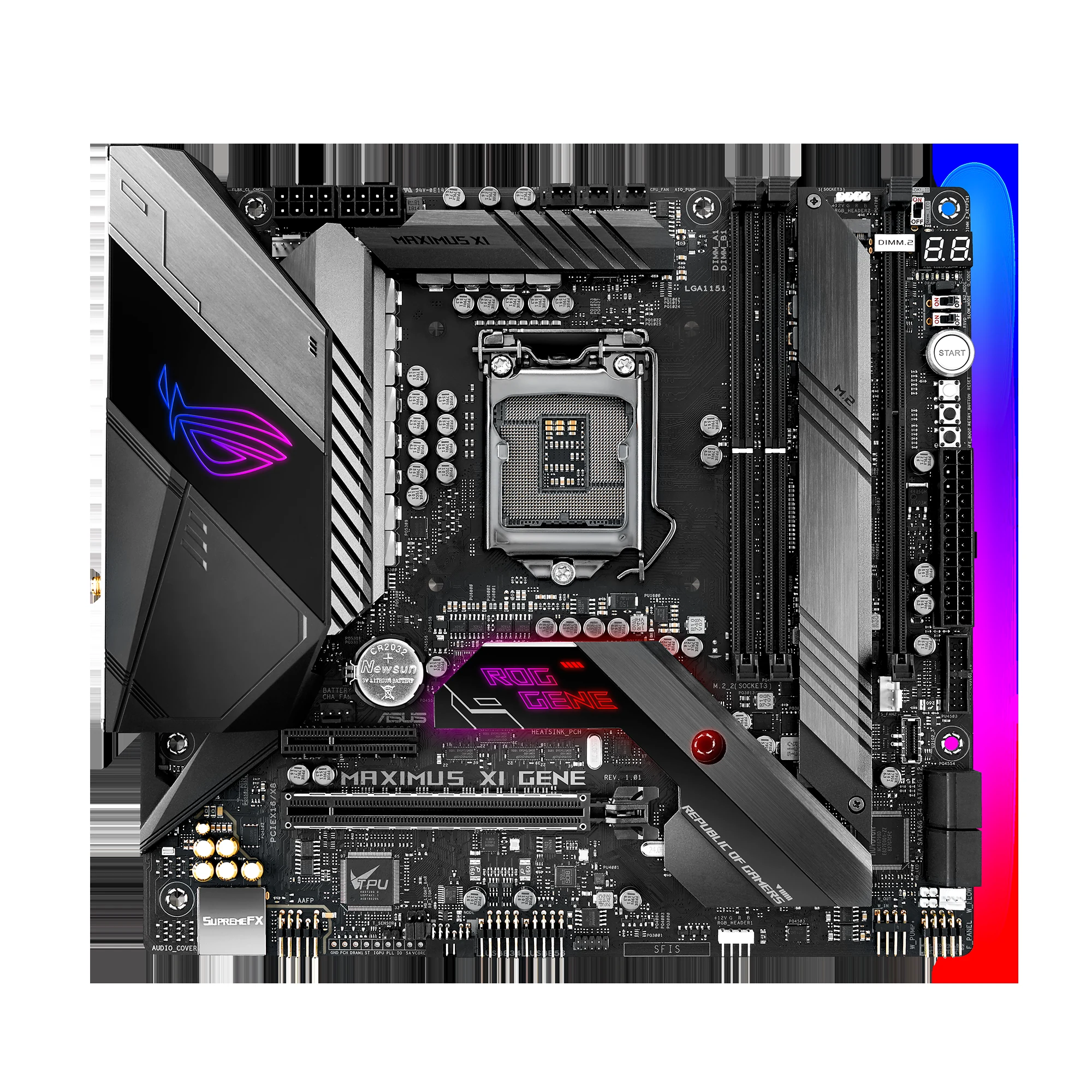 Mainboard ASUS ROG MAXIMUS XI GENE - LGA 1151 - NEW