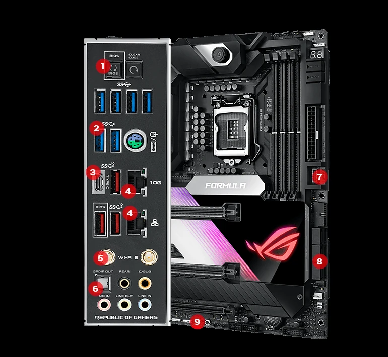 Mainboard ASUS ROG MAXIMUS XII FORMULA - LGA 1200 - NEW