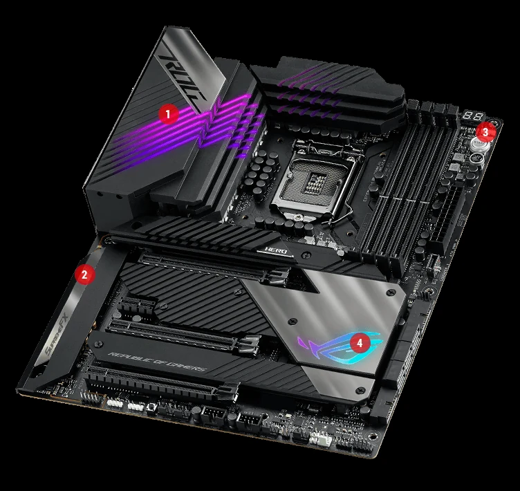 Mainboard ASUS ROG MAXIMUS XIII HERO - LGA 1200 - NEW
