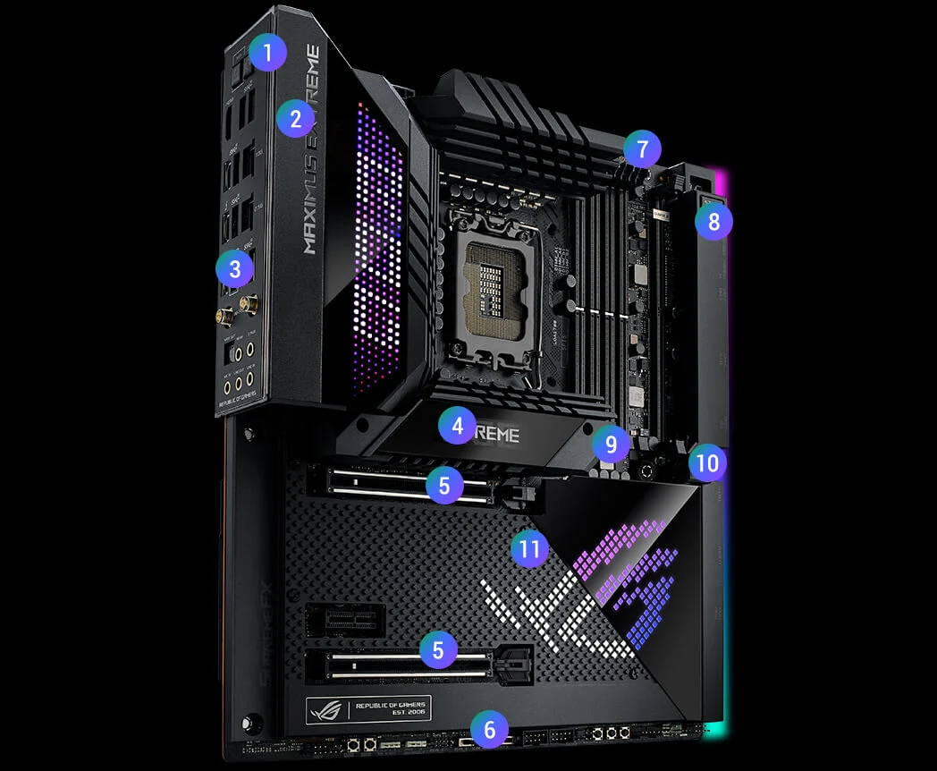 Mainboard ASUS ROG Maximus Z690 Extreme - 4 Khe RAM DDR5 - LGA 1700 - NEW