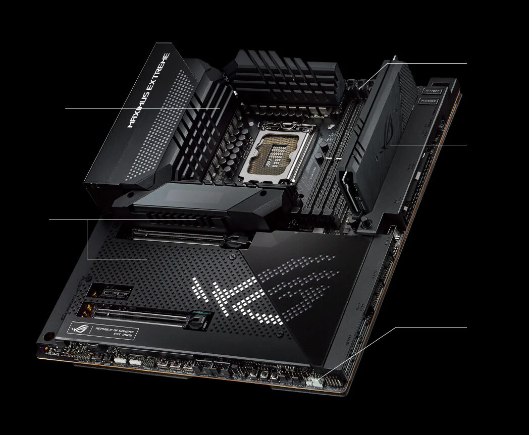 Mainboard ASUS ROG Maximus Z690 Extreme - 4 Khe RAM DDR5 - LGA 1700 - NEW