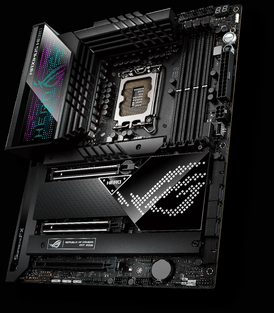 Mainboard ASUS ROG Maximus Z690 Hero - 4 Khe RAM DDR5 - LGA 1700 - NEW