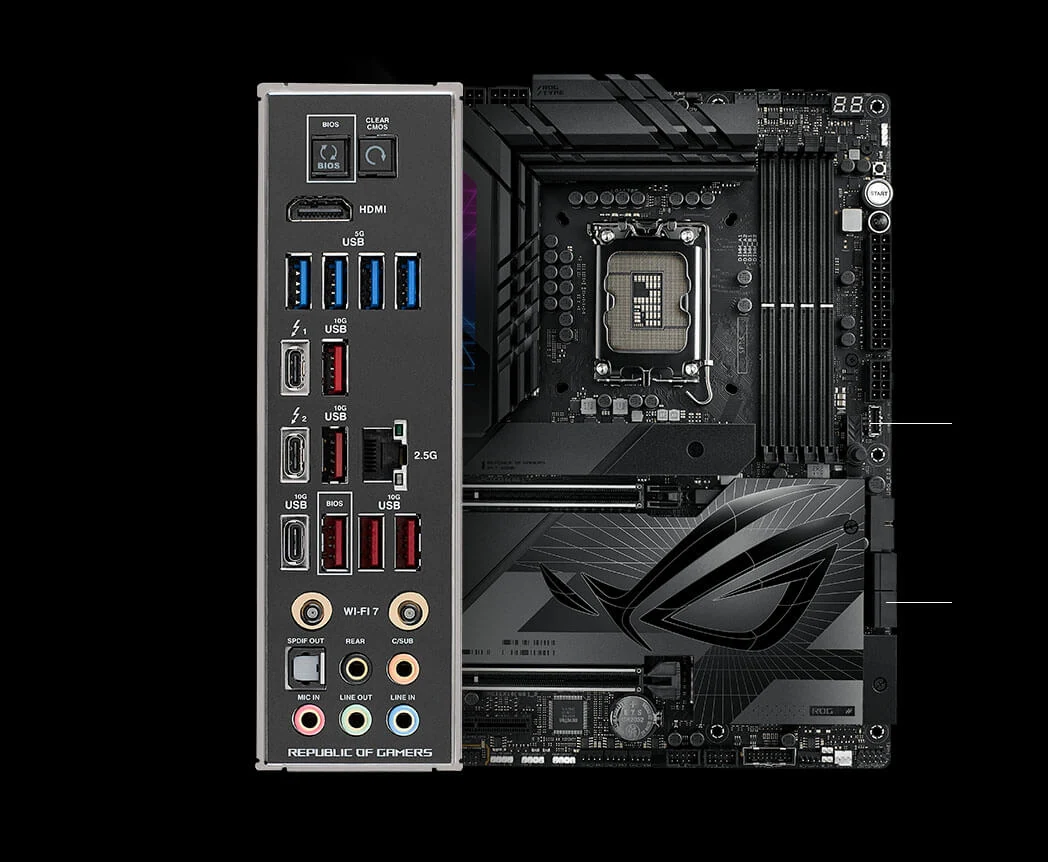 Mainboard ASUS ROG Maximus Z790 Dark Hero - 4 Khe RAM DDR5 - LGA 1700 - NEW
