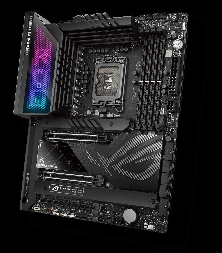 Mainboard ASUS ROG Maximus Z790 Dark Hero - 4 Khe RAM DDR5 - LGA 1700 - NEW