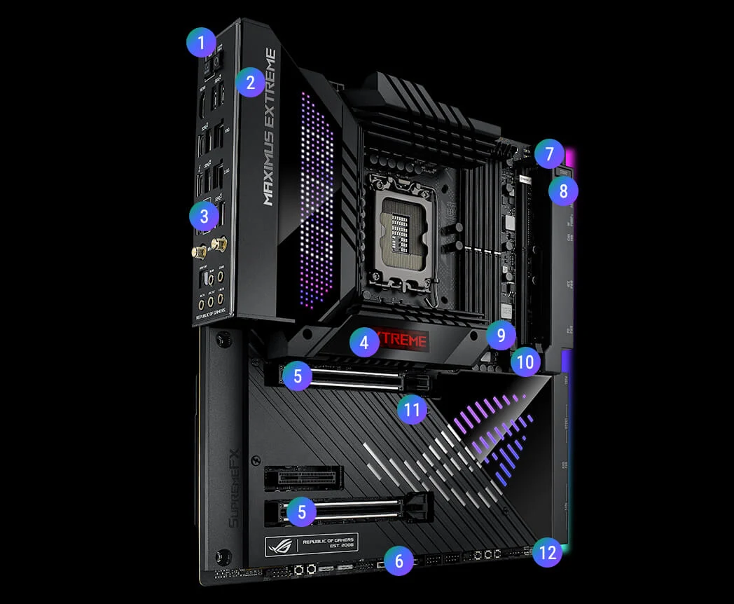 Mainboard ASUS ROG Maximus Z790 Extreme - 4 Khe RAM DDR5 - LGA 1700 - NEW