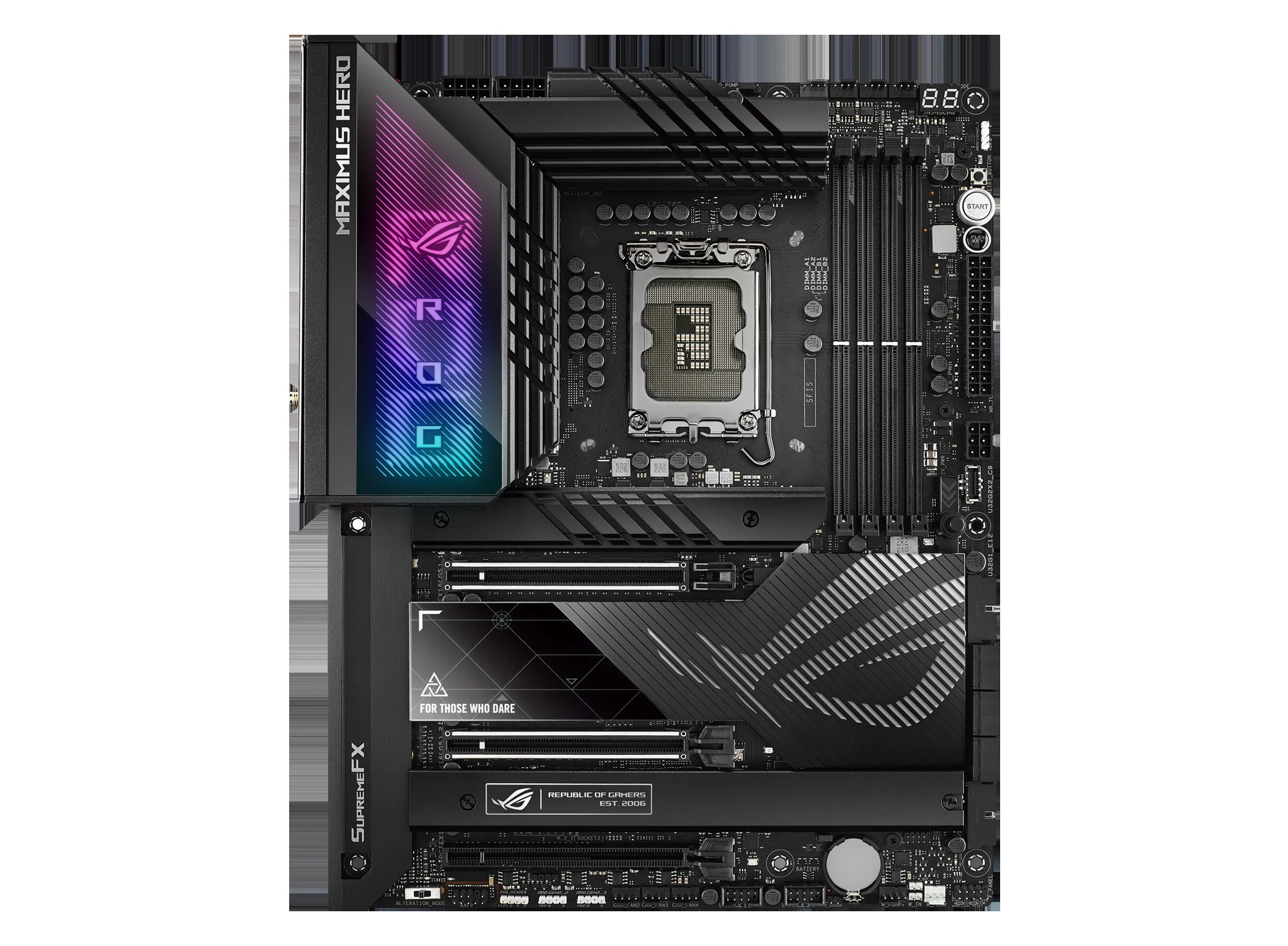 Mainboard ASUS ROG Maximus Z790 Hero - 4 Khe RAM DDR5 - LGA 1700 - NEW