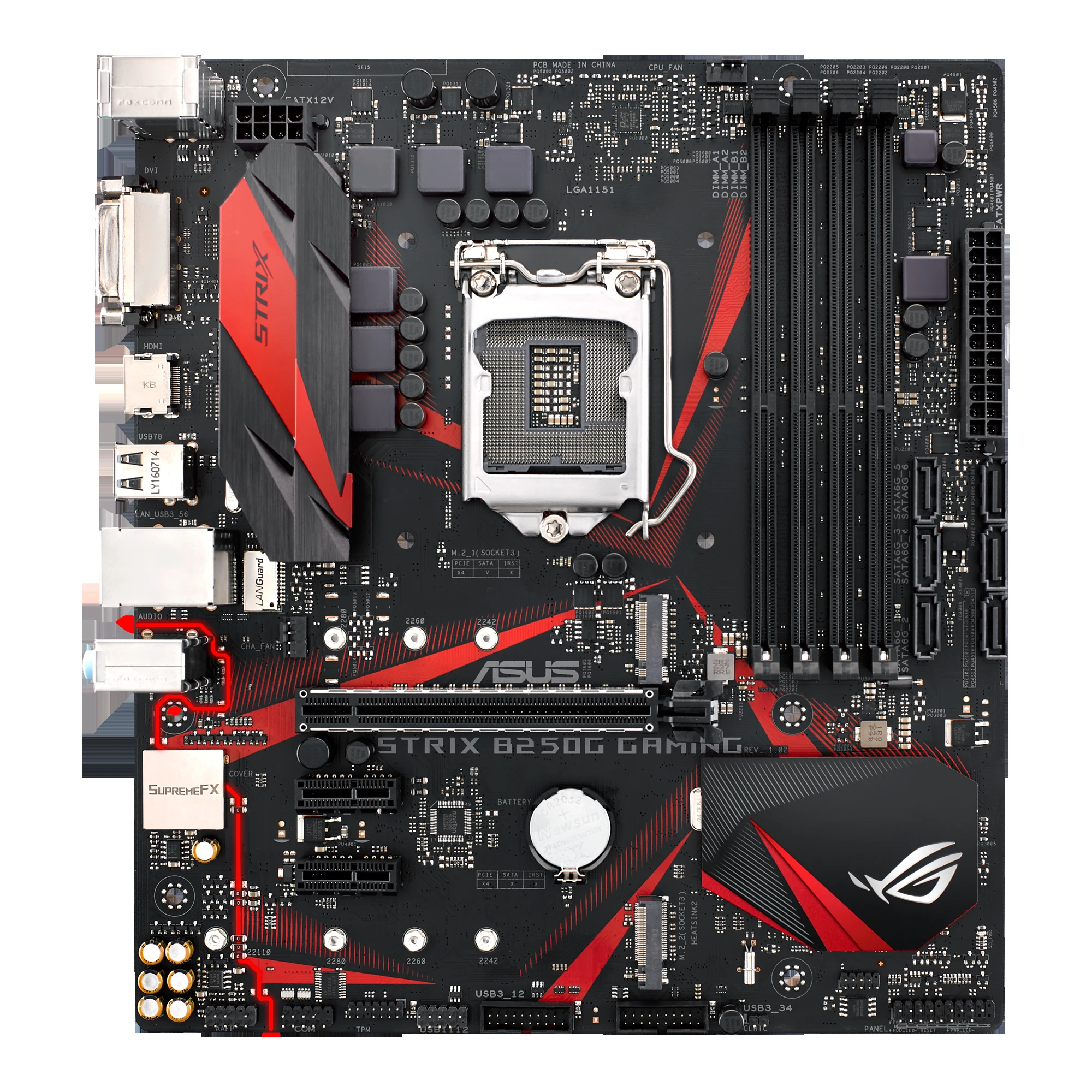 Mainboard ASUS ROG STRIX B250G GAMING - LGA 1151 - NEW