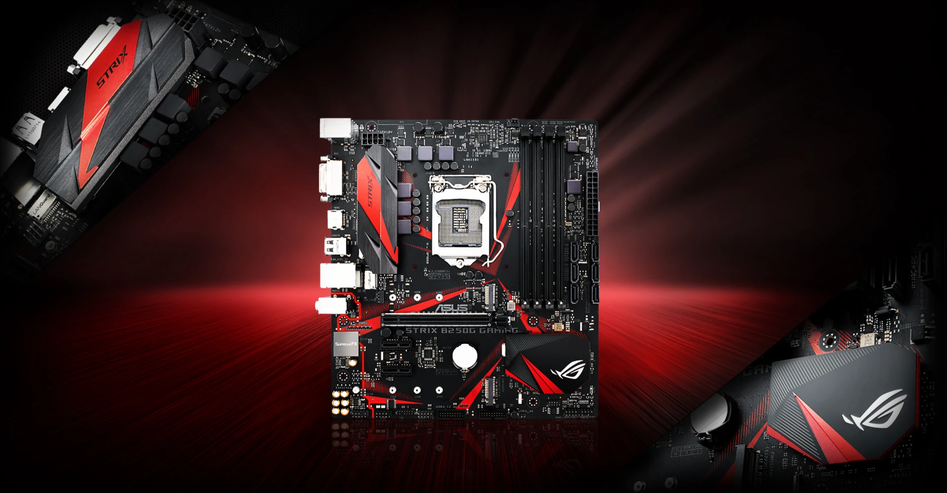 Mainboard ASUS ROG STRIX B250G GAMING - LGA 1151 - NEW