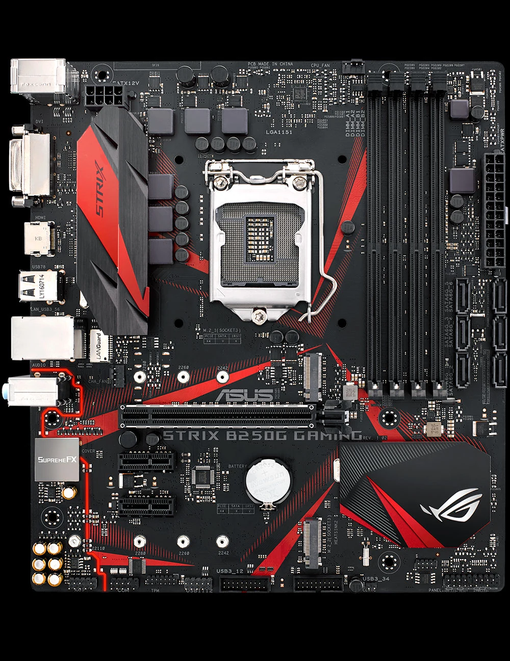 Mainboard ASUS ROG STRIX B250G GAMING - LGA 1151 - NEW