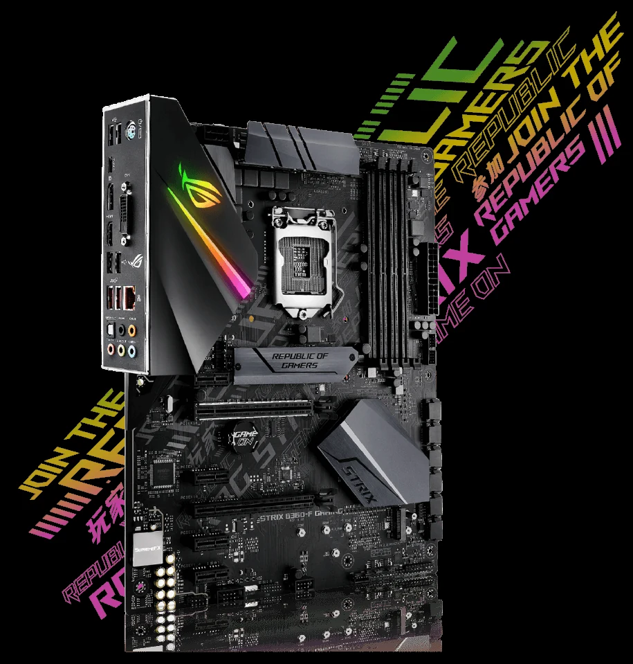 Mainboard ASUS ROG STRIX B360-F GAMING - LGA 1151 - NEW