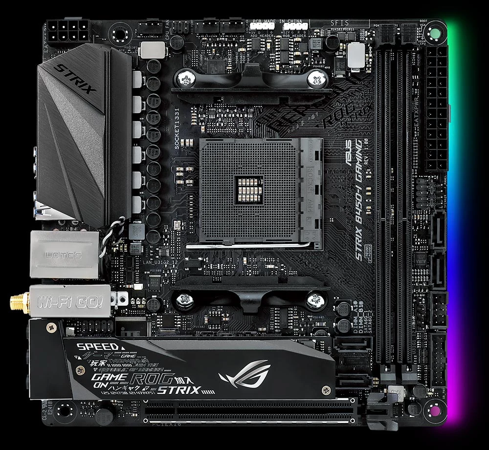 Mainboard ASUS ROG STRIX B450-I GAMING - AM4 - NEW