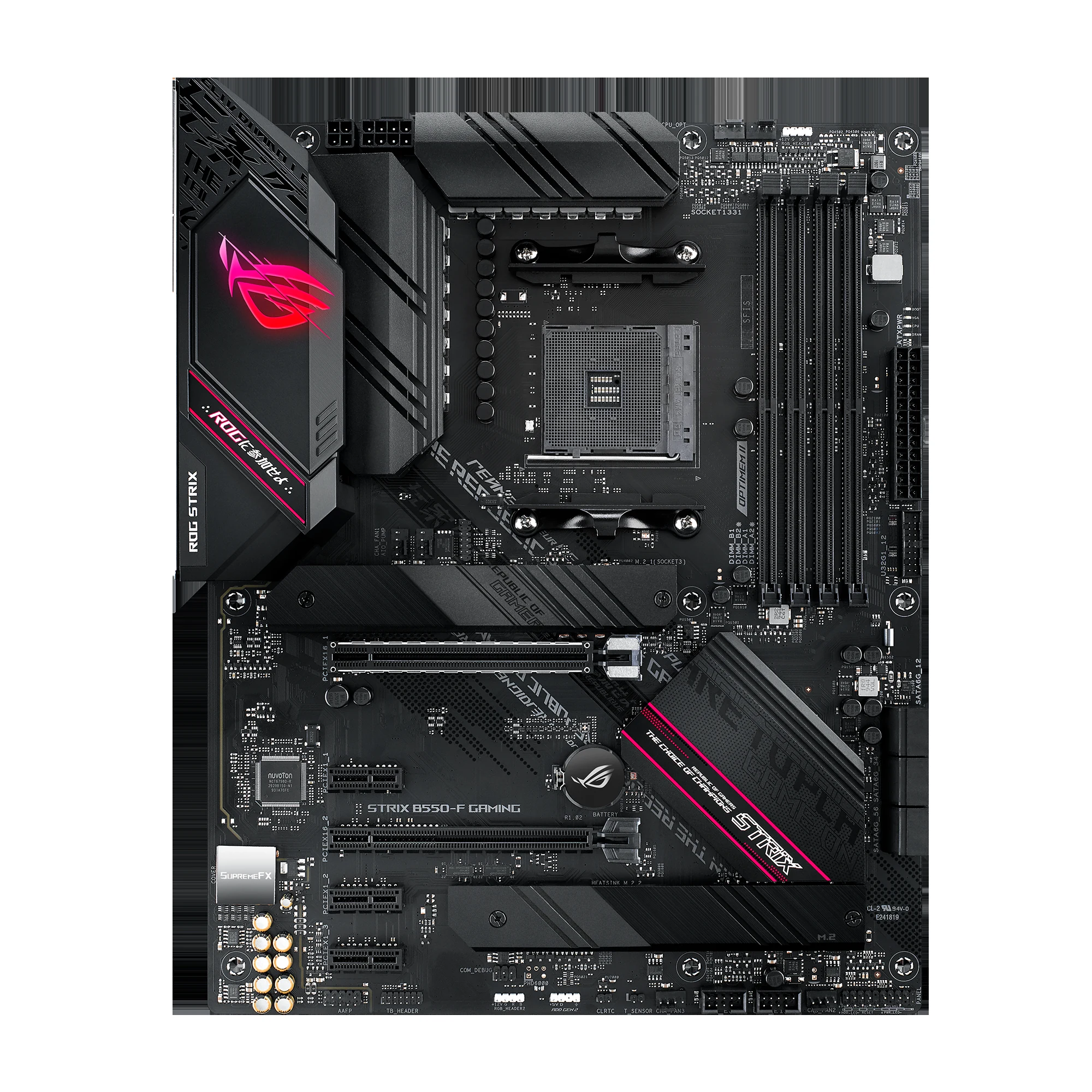 Mainboard ASUS ROG STRIX B550-F GAMING - 4 Khe RAM DDR4 - AM4 - NEW