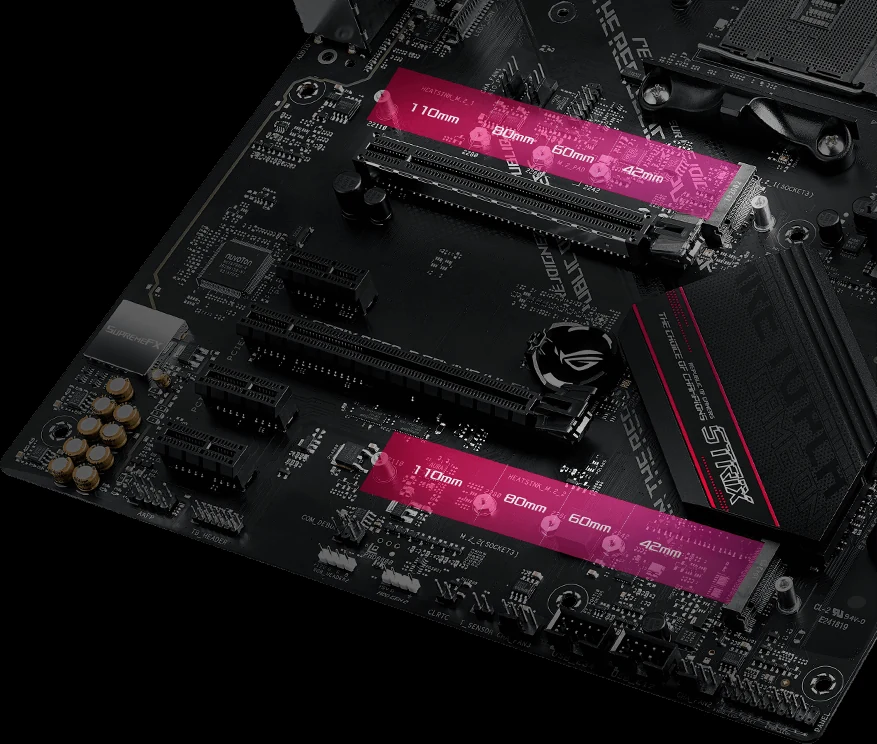 Mainboard ASUS ROG STRIX B550-F GAMING WIFI - 4 Khe RAM DDR4 - AM4 - NEW
