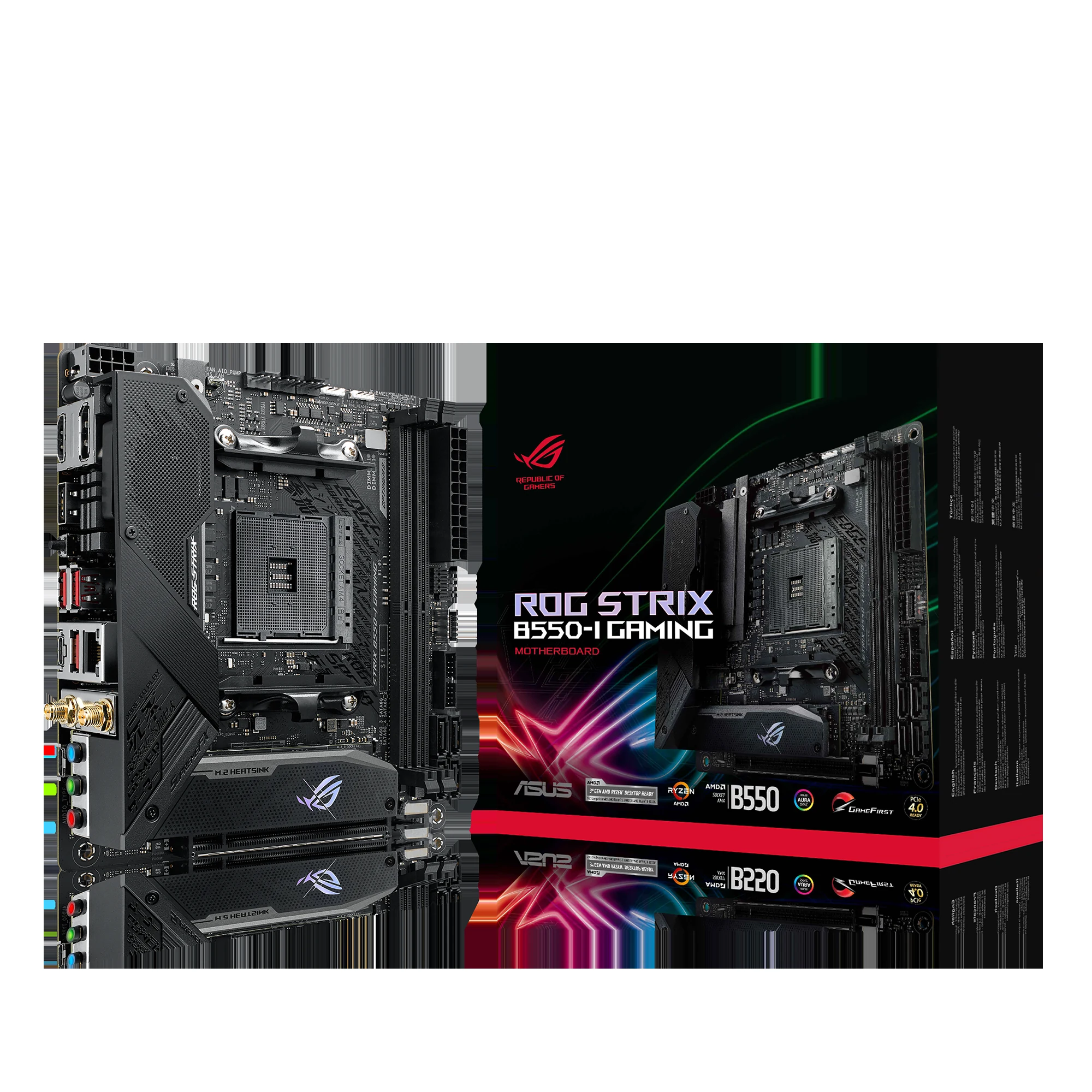 Mainboard ASUS ROG STRIX B550-I GAMING - 2 Khe RAM DDR4 - AM4 - NEW