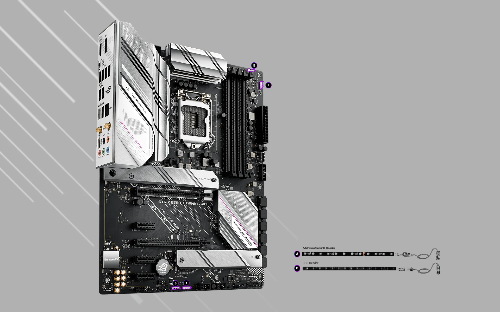 Mainboard ASUS ROG STRIX B560-A GAMING WIFI - LGA 1200 - NEW