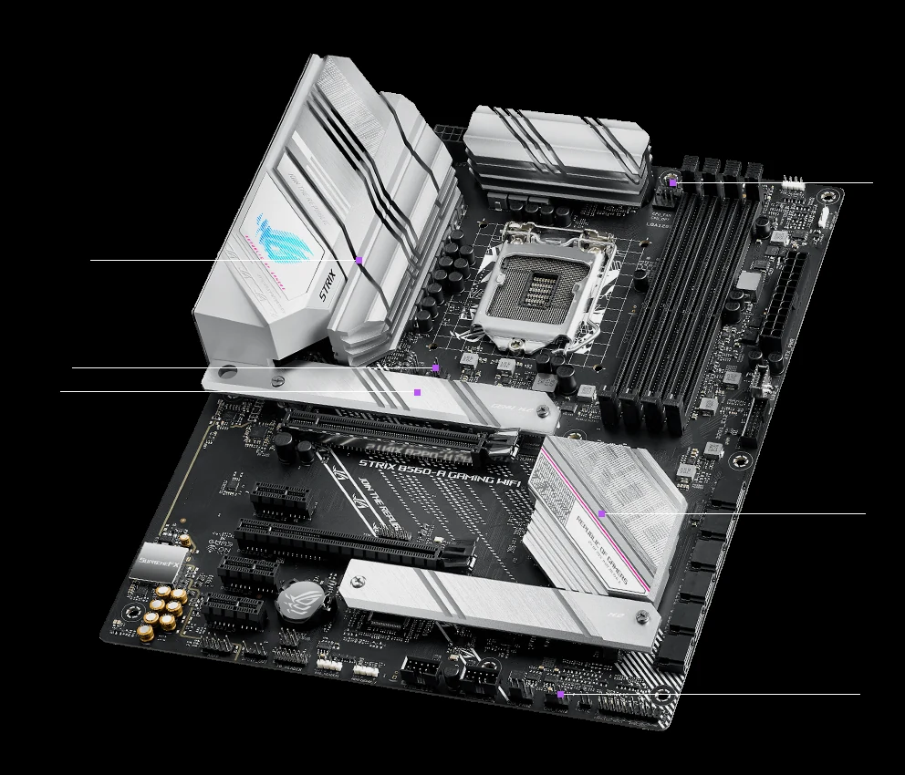 Mainboard ASUS ROG STRIX B560-A GAMING WIFI - LGA 1200 - NEW