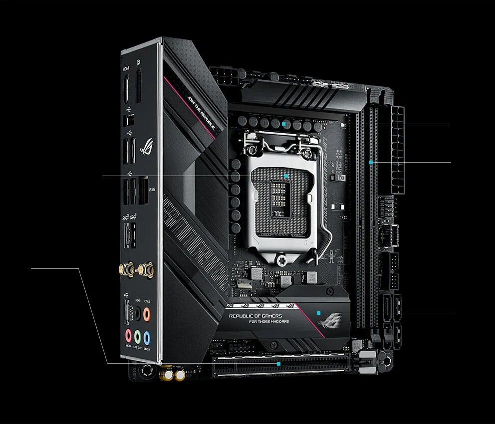 Mainboard ASUS ROG STRIX B560-I GAMING WIFI - LGA 1200 - NEW
