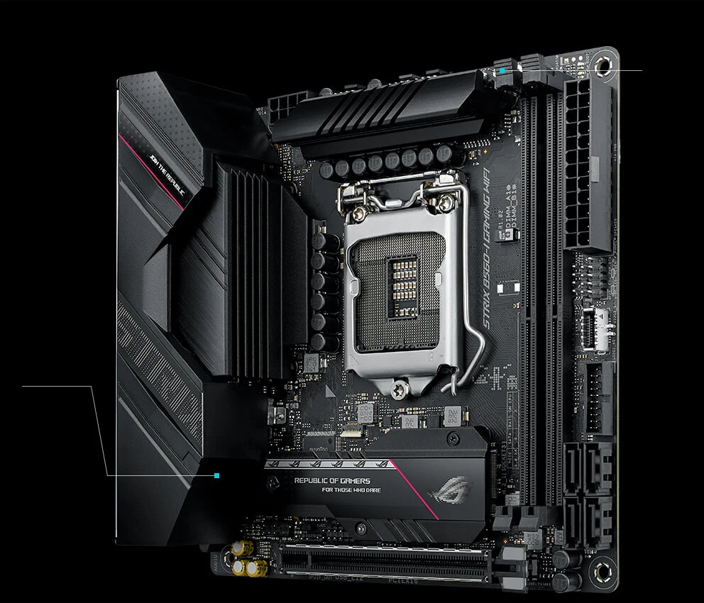 Mainboard ASUS ROG STRIX B560-I GAMING WIFI - LGA 1200 - NEW