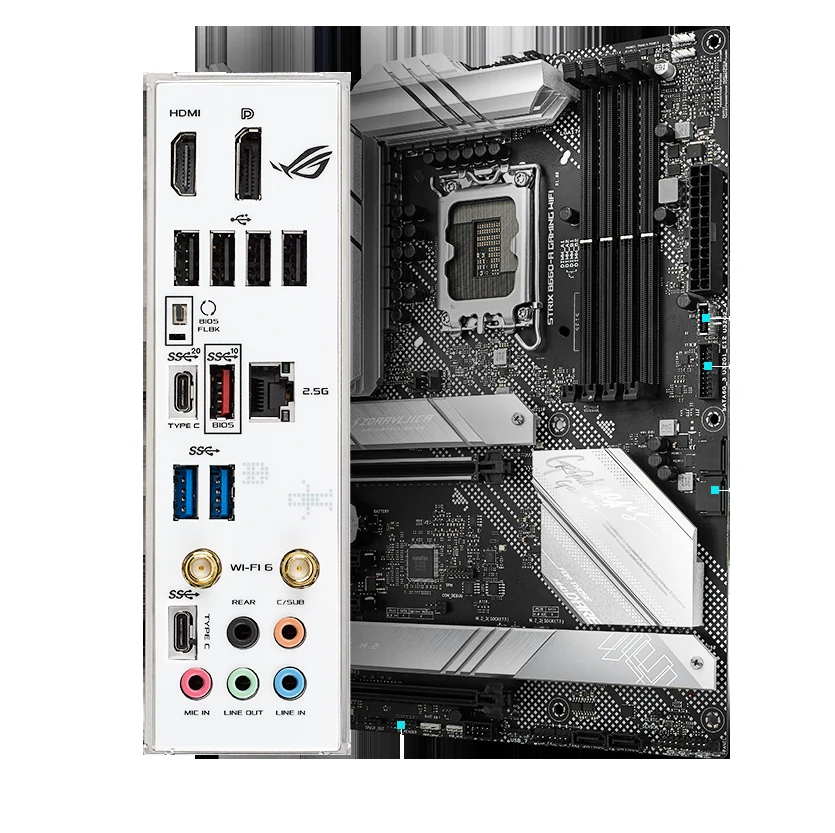 Mainboard ASUS ROG Strix B660-A Gaming WiFi D4 - 4 Khe RAM DDR4 - LGA 1700 - NEW