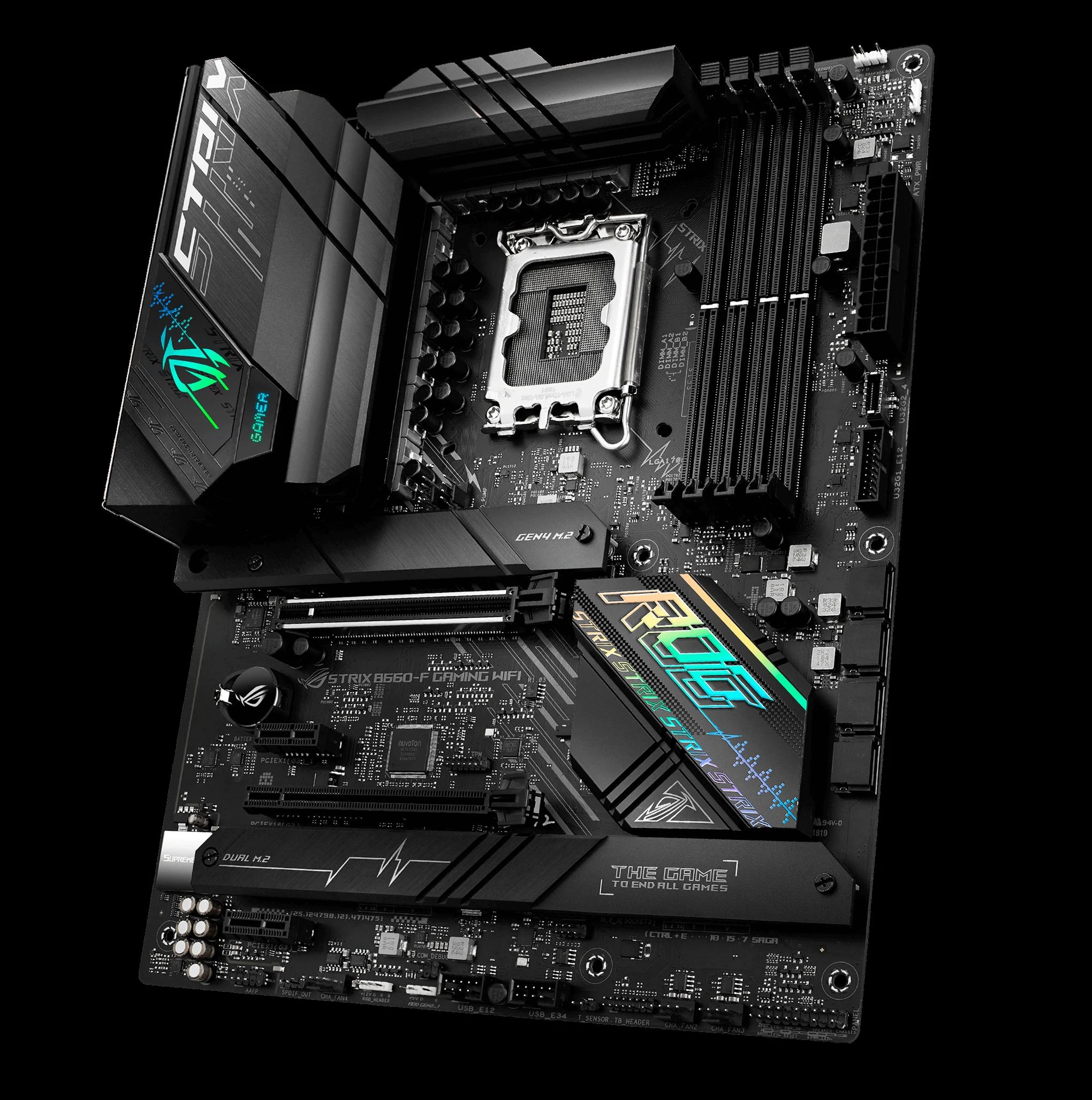 Mainboard ASUS ROG Strix B660-F Gaming WiFi - 4 Khe RAM DDR5 - LGA 1700 - NEW