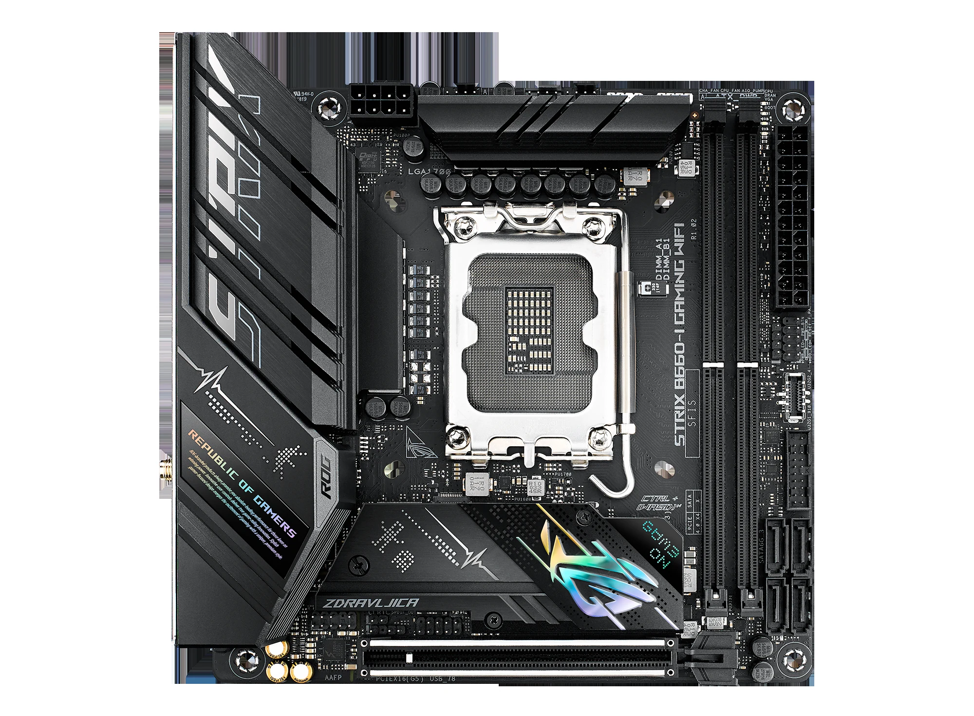 Mainboard ASUS ROG Strix B660-G Gaming WiFi - 4 Khe RAM DDR5 - LGA 1700 - NEW