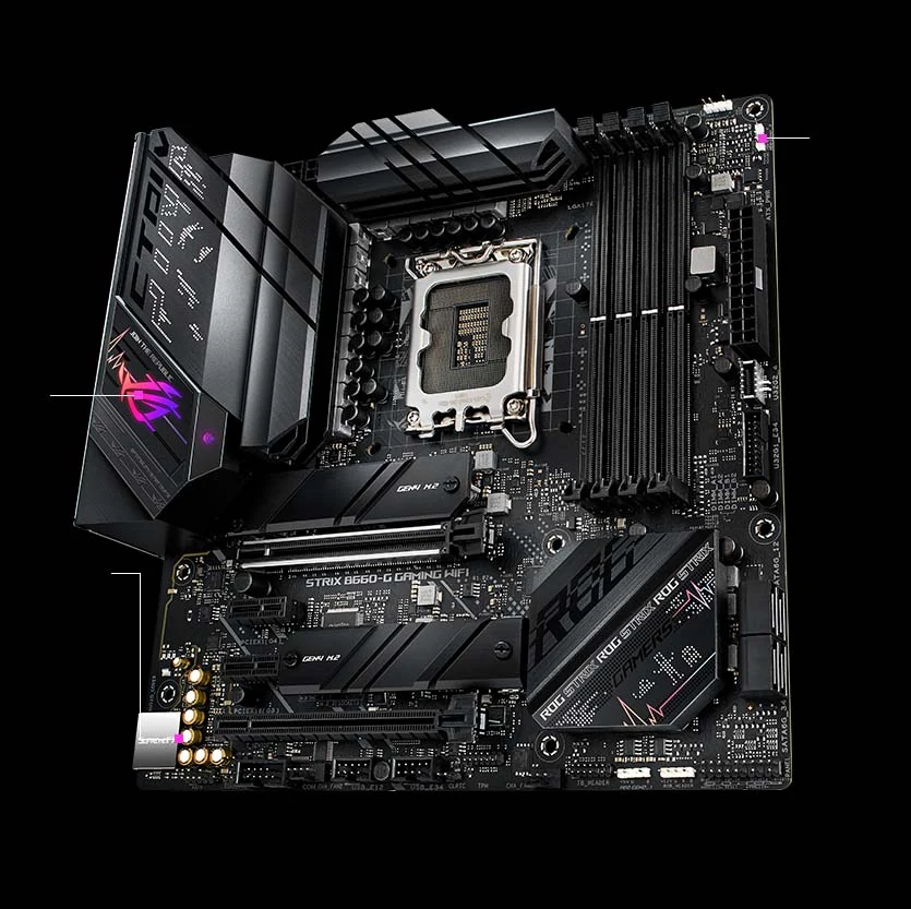 Mainboard ASUS ROG Strix B660-G Gaming WiFi - 4 Khe RAM DDR5 - LGA 1700 - NEW