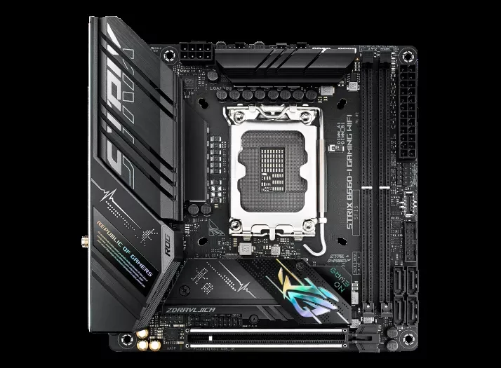 Mainboard ASUS ROG Strix B660-I Gaming WiFi - 2 Khe RAM DDR5 - LGA 1700 - NEW