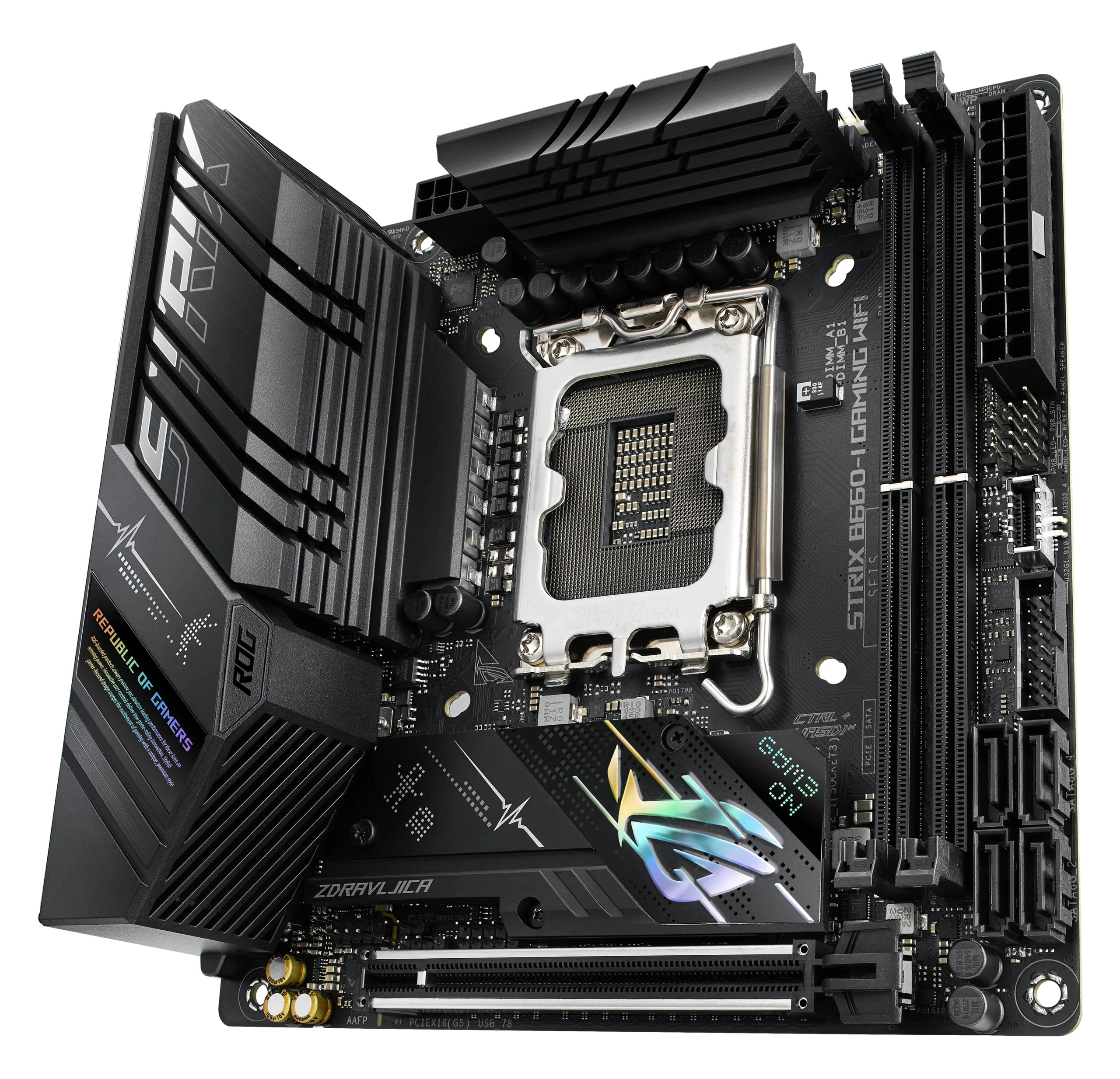Mainboard ASUS ROG Strix B660-I Gaming WiFi - 2 Khe RAM DDR5 - LGA 1700 - NEW