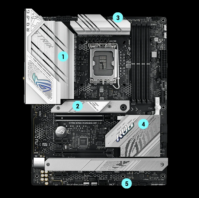 Mainboard ASUS ROG STRIX B760-A GAMING WIFI D4 NEW