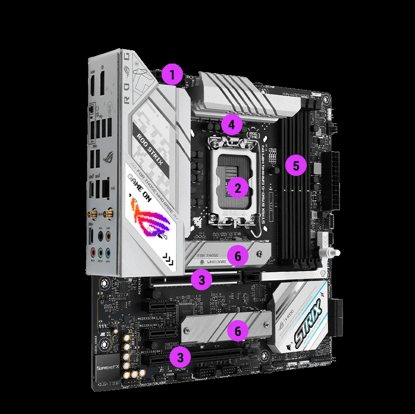 Mainboard ASUS ROG STRIX B760-G GAMING WIFI D4 NEW