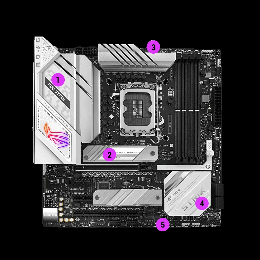 Mainboard ASUS ROG STRIX B760-G GAMING WIFI D4 NEW