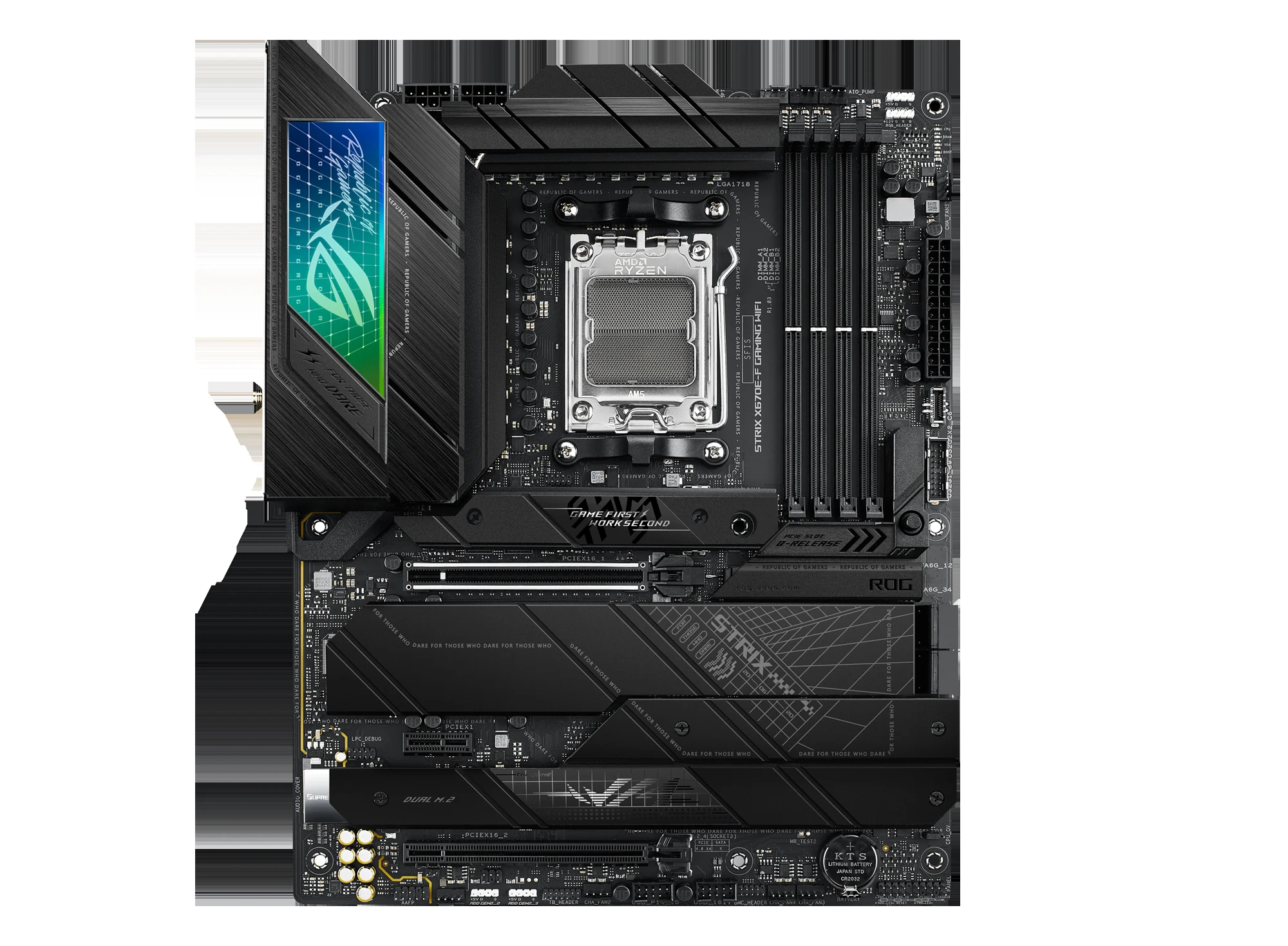Mainboard ASUS ROG STRIX X670E-I GAMING WIFI - 2 Khe RAM DDR5 - AM5 - NEW