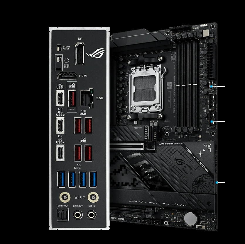 Mainboard ASUS ROG STRIX X870-F GAMING WIFI - 4 Khe RAM DDR5 - AM5 - NEW
