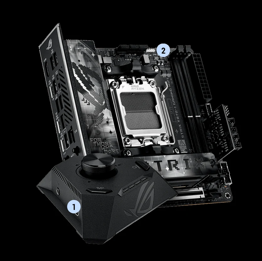 Mainboard ASUS ROG STRIX X870-I GAMING WIFI - 2 Khe RAM DDR5 - AM5 - NEW