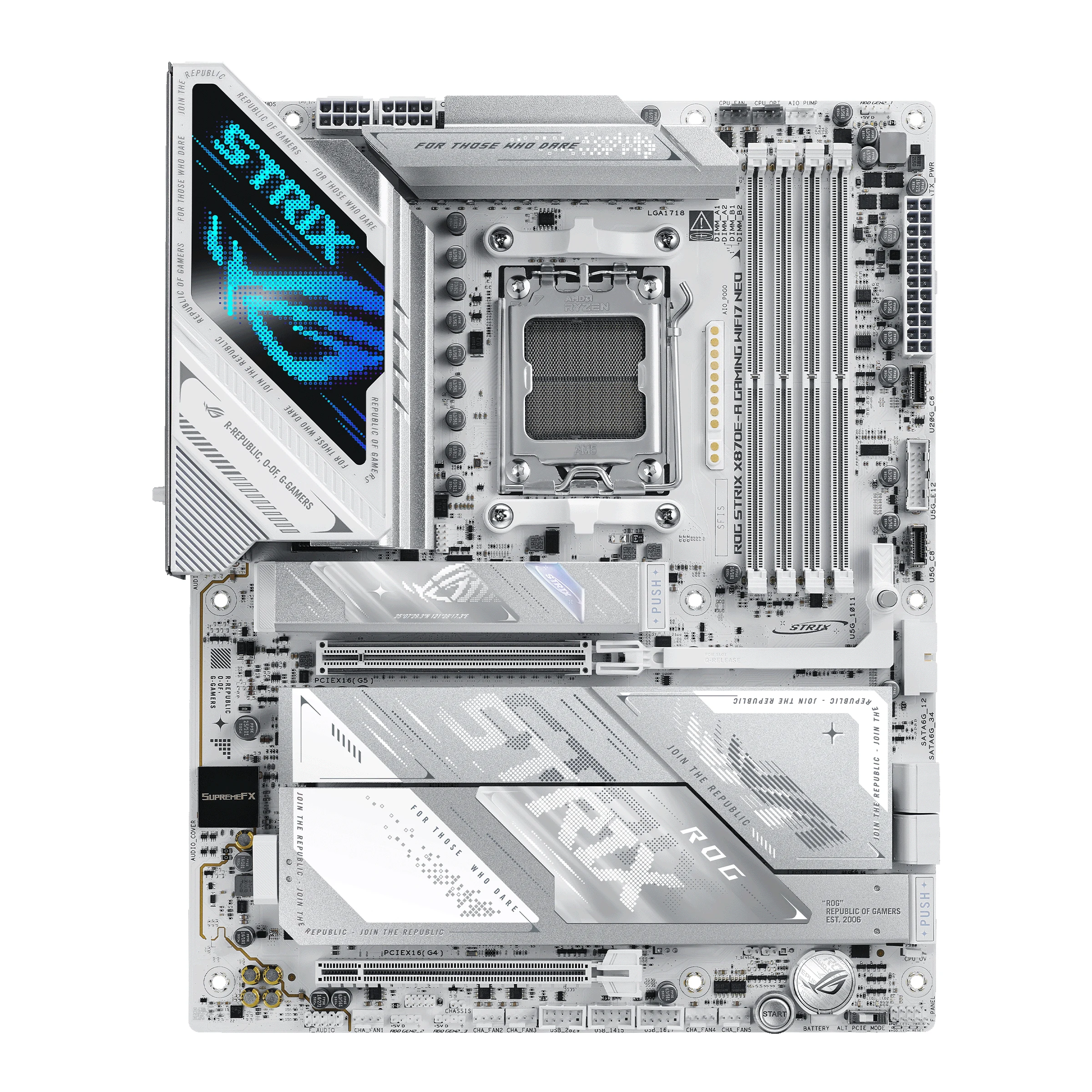 Mainboard ASUS ROG STRIX X870E-E GAMING WIFI7 NEO - 4 Khe RAM DDR5 - AM5 - NEW