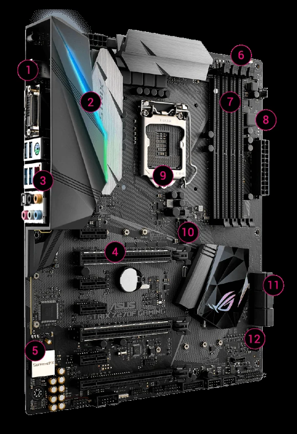 Mainboard ASUS ROG STRIX Z270F GAMING - LGA 1151 - NEW